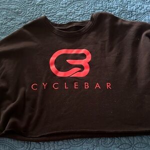 CycleBar cropped crew neck